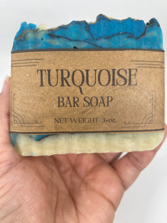 Turquoise Bar Soap